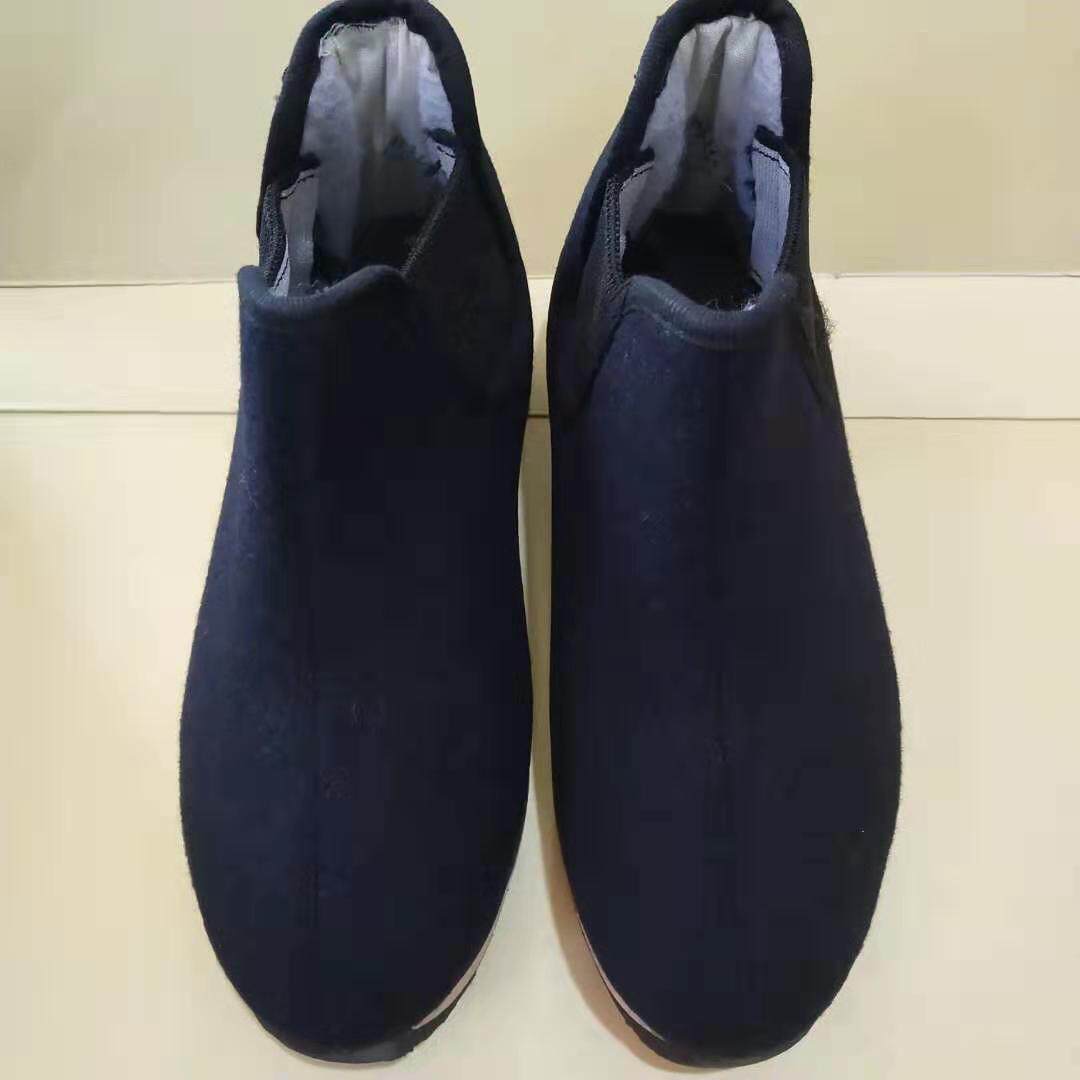 东北棉鞋白山鞋子加绒呢子帮棉鞋男女开车鞋学生老人孕妇保暖棉鞋