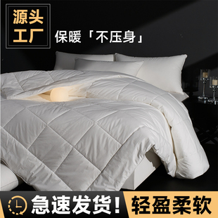 宾馆酒店床上用品保暖棉被被芯被褥冬全棉加厚春秋整张棉被