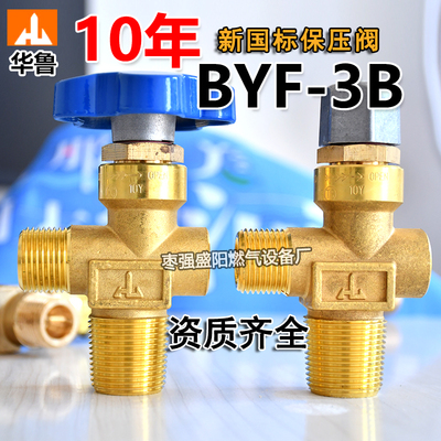 10年天安氧气保压阀BYF-3