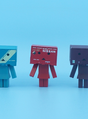 正版散货 TAKARA TOMY/多美卡 扭蛋 阿楞纸盒人集装箱人摆件 现货