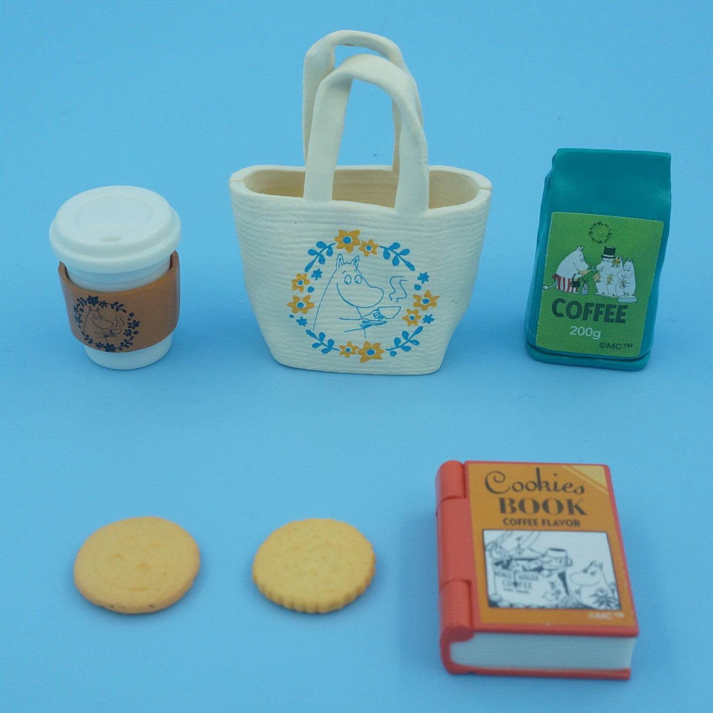 正版散货 RE-ME 食玩 姆明北欧咖啡馆 微缩摆件可爱场景摆件 现货