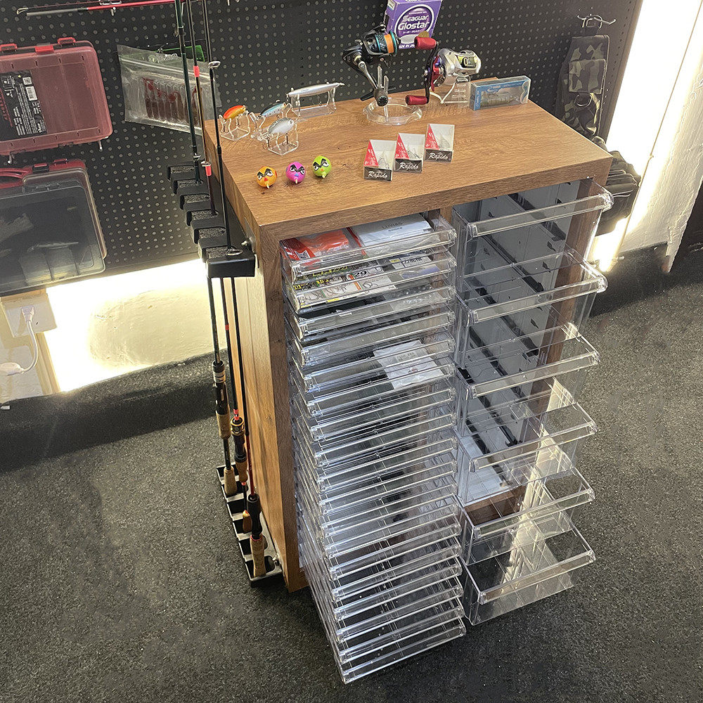 路亚鱼竿收纳架杆架陈列架路亚收纳柜假饵路亚饵盒收纳渔具展示柜,户外/登山/野营/旅行用品,其他垂钓用品,淘宝优惠券,粉丝福利购,淘宝优惠卷