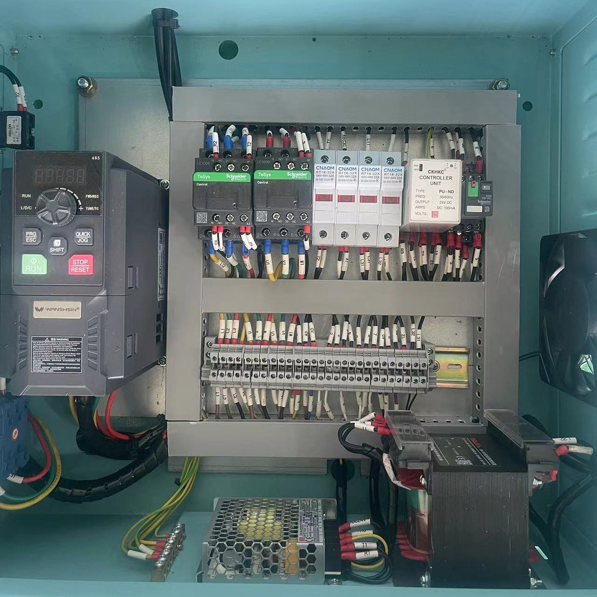 自动化设备控制箱针织机变频控制箱控制箱低压成套配电箱