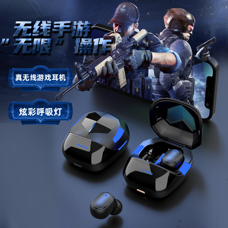 跨境外贸G6S G11 A6S E6S A7S TWS真无线蓝牙耳机5.3运动入耳式