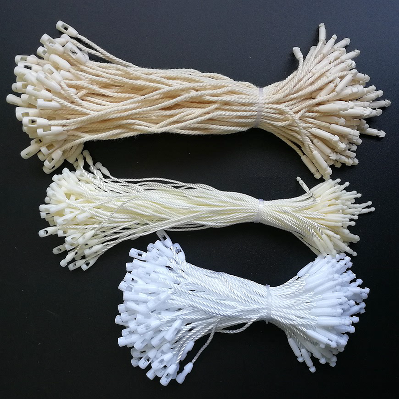 直销吊牌绳衣服吊牌挂绳标签绳通用吊粒吊牌线子母扣高档子弹头吊