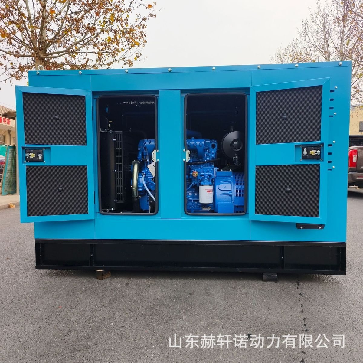 玉柴50KW千瓦低噪音箱 潍坊柴油发电机组 50千瓦三相380v低噪音箱