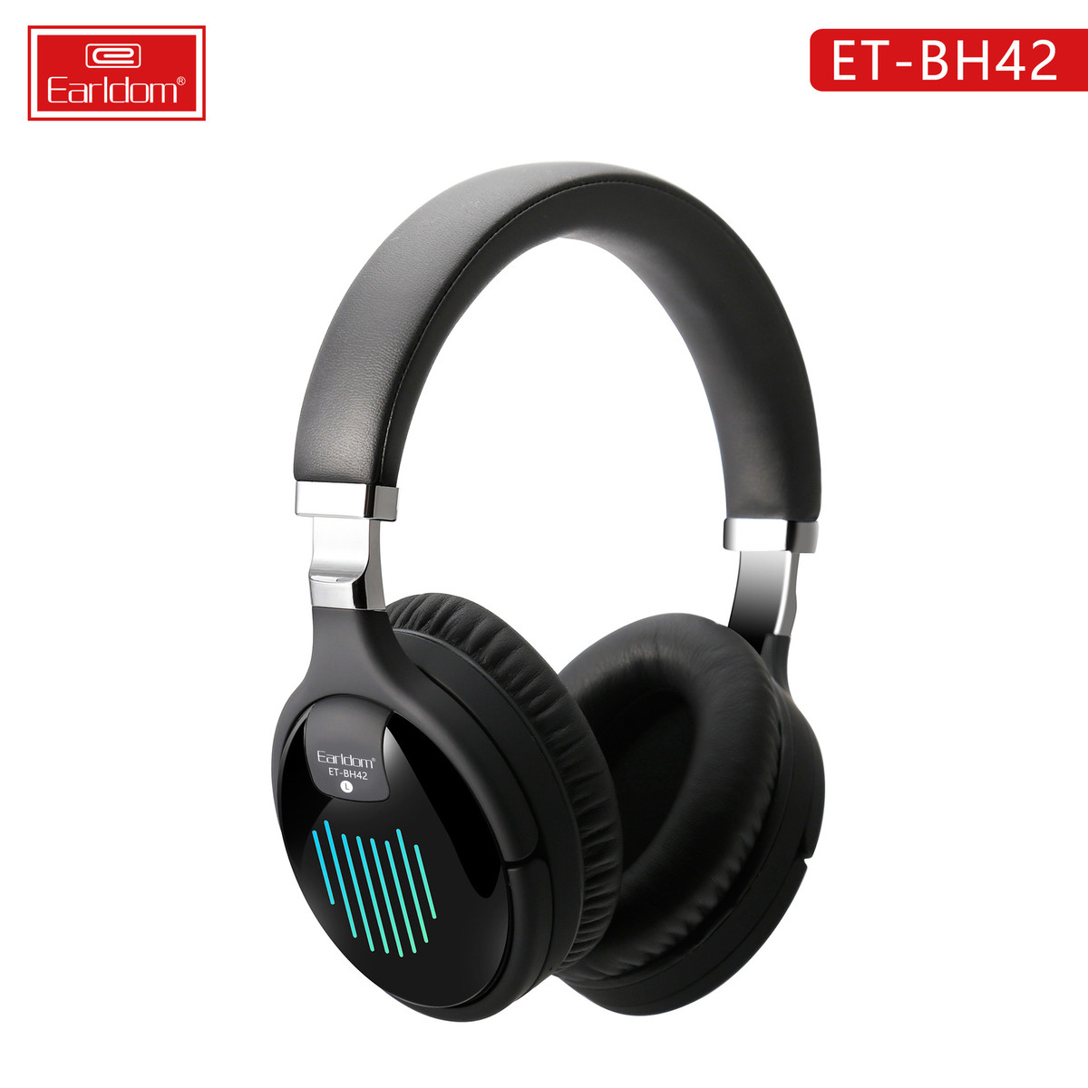 跨境头戴式重低音立体声音乐折叠蓝牙耳机