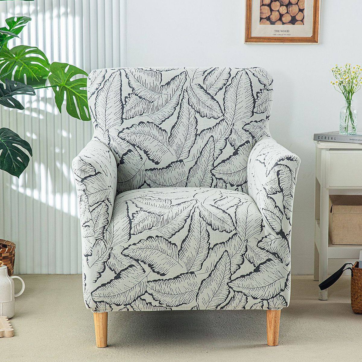 加厚全包弹力家用单人沙发套笠雪尼尔高背椅子套宴会椅子套罩,居家布艺,沙发垫,淘宝优惠券,粉丝福利购,淘宝优惠卷