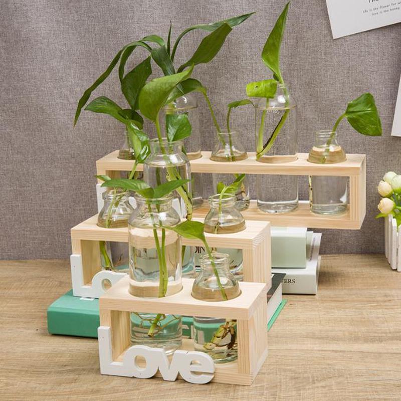 -desktop decorations gl vase nordic creative dining table