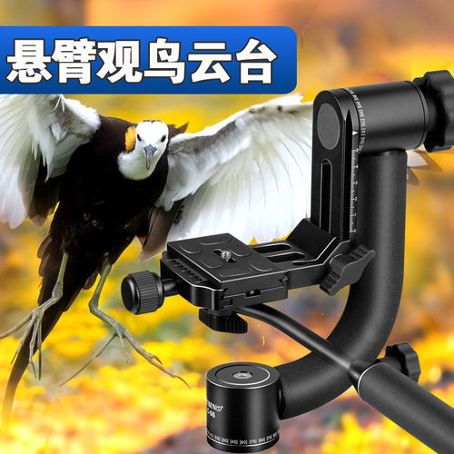 打鸟悬臂云台佳鑫悦长焦大炮摄影摄像单反相机三脚架云台吊臂观鸟