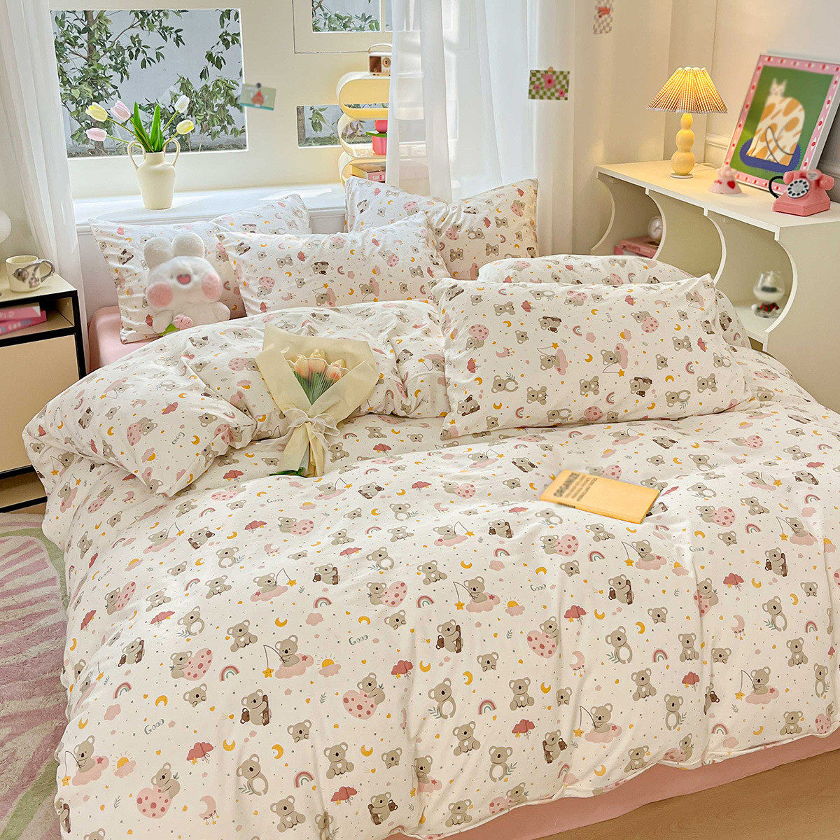 出口印花被套三件套被罩加大双人床床品king码外贸厂家,床上用品,床品套件/四件套/多件套,淘宝优惠券,粉丝福利购,淘宝优惠卷