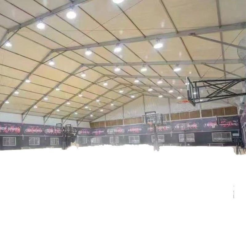 体育篷房临时体育大棚篮球馆羽毛球馆各式室内活动篷房铝合金篷房
