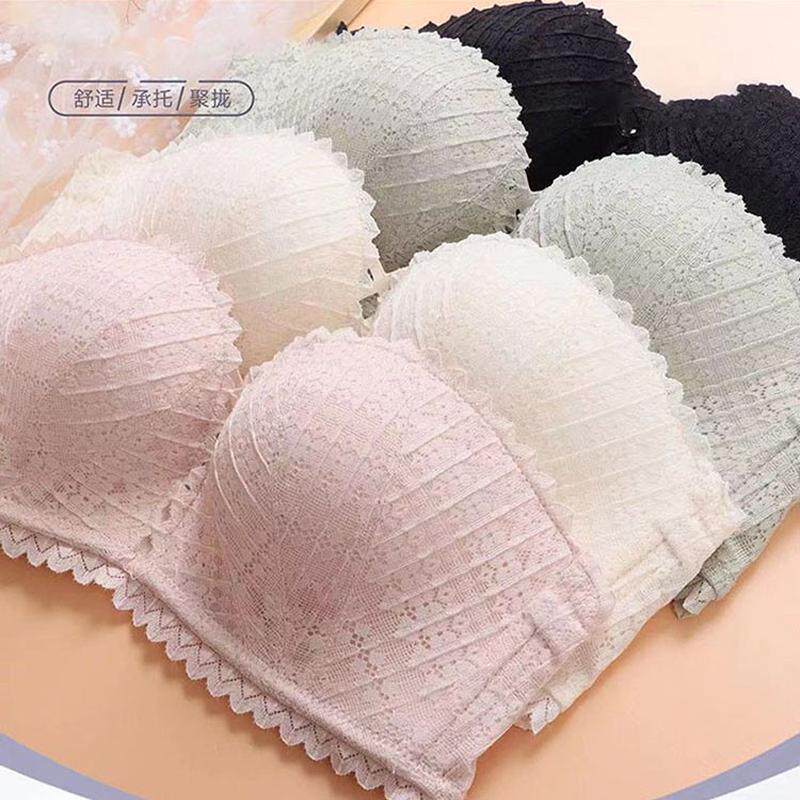 新品无肩带女内衣美背抹胸少女文胸无钢圈聚拢性感小胸调整型中厚