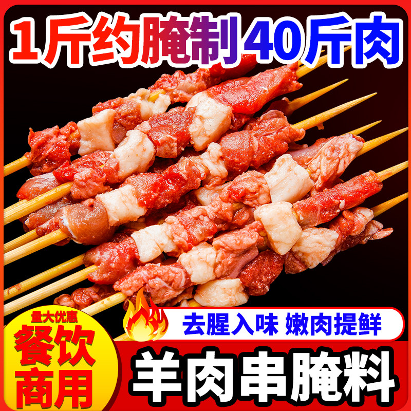 新货羊肉串腌制料烤羊肉腌制料调料烧烤烤全羊烤羊腿羊排专用调味