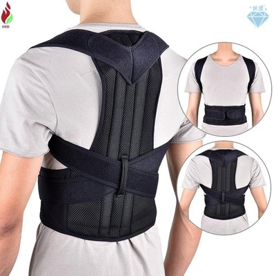 Back Posture Corrector Shoulder Lumbar Brace Spine Support0