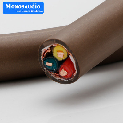 Monosaudio P905 PSC无氧铜电源线散线音响功放发烧滤波器线