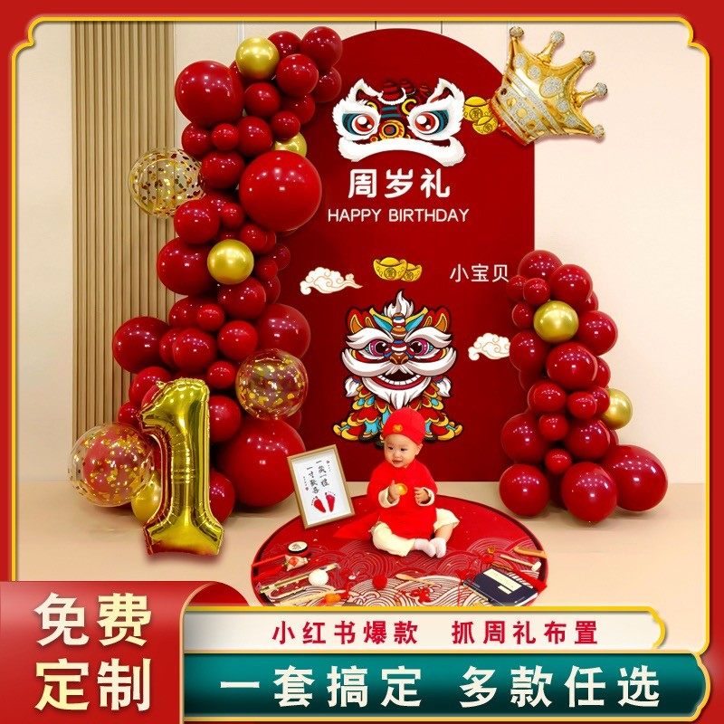周歲禮氣球布置生日宴滿月百天策劃上門裝飾背景板定制北京可上門 周歲禮氣球布置生日宴滿月百天策劃上門裝飾背景板定制北京可上門