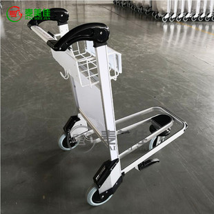 mj-aat03批发机场手推车 铝合金铝合金车 高铁站行李车机场行李车