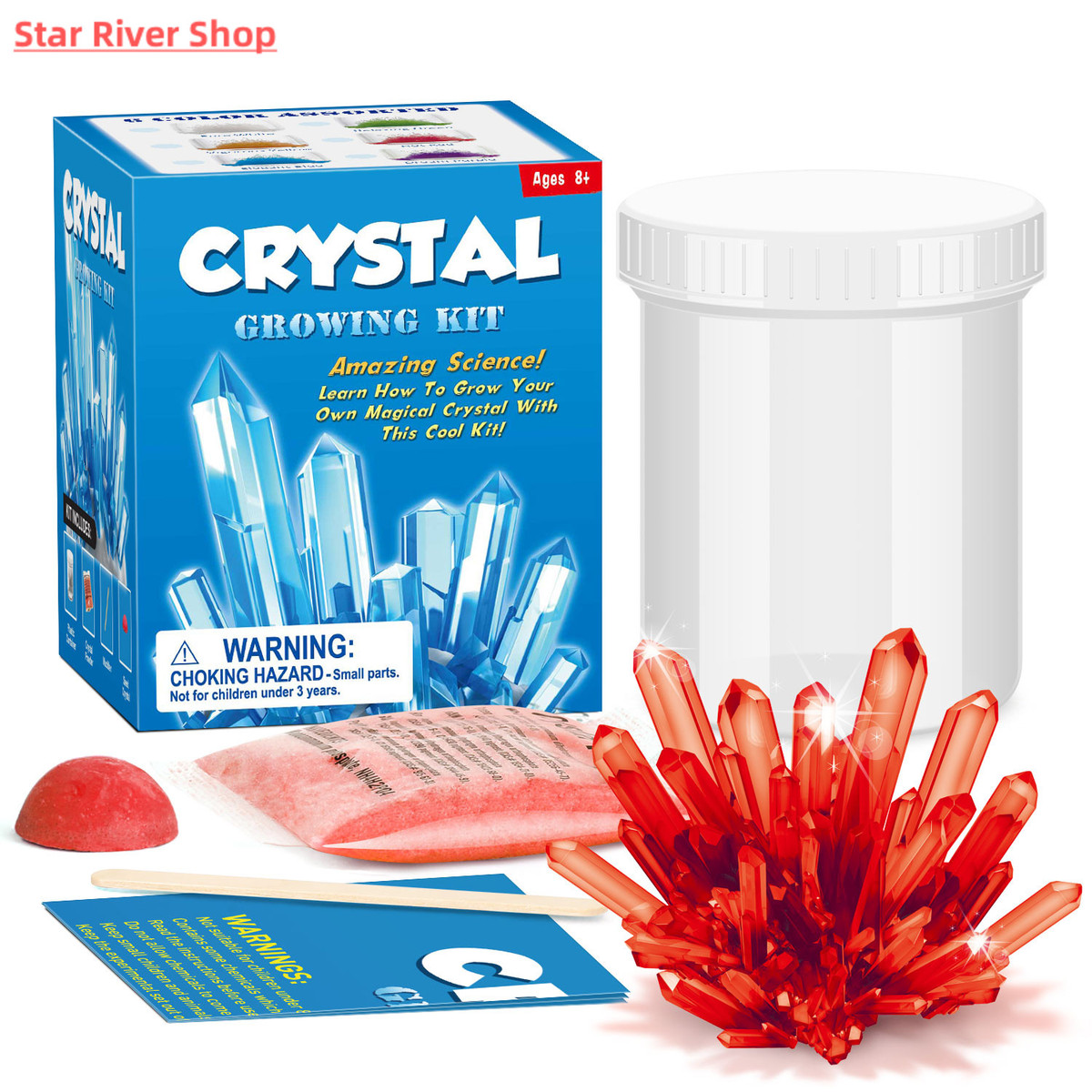 DIY Crystal Planting Growing Kit Crafts Interesting Science
