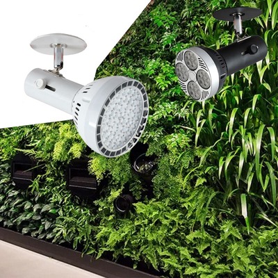嵌入式植物生长补光灯全光谱绿植生长仿太阳雨林led天花射灯筒灯