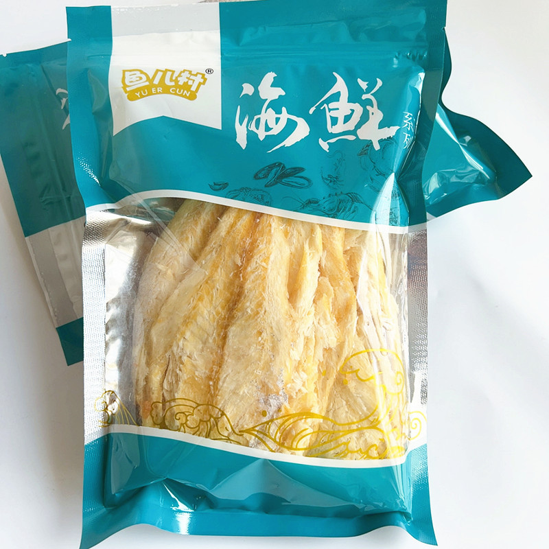 大连特产鳕鱼烤鱼片500g原味海鲜零食开袋即食大片手撕鱼干片小吃