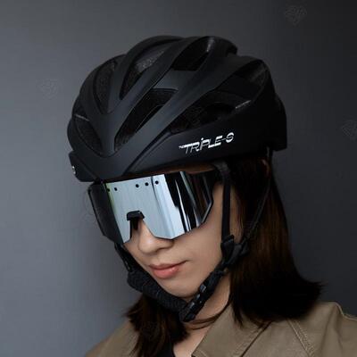 TRIPLE-S 公路盔山地自行车骑行运动护具BMX头盔天蝎骑行头盔