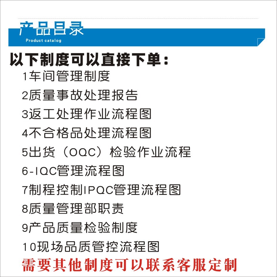 质量检测安全生产架构图车间管理制度质量事故处理报告返工不合格