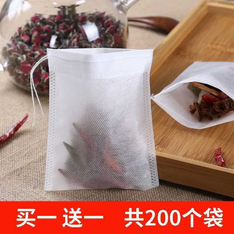 Disposable Drawstring Teabags Empty Tea Bags for Tea Bag