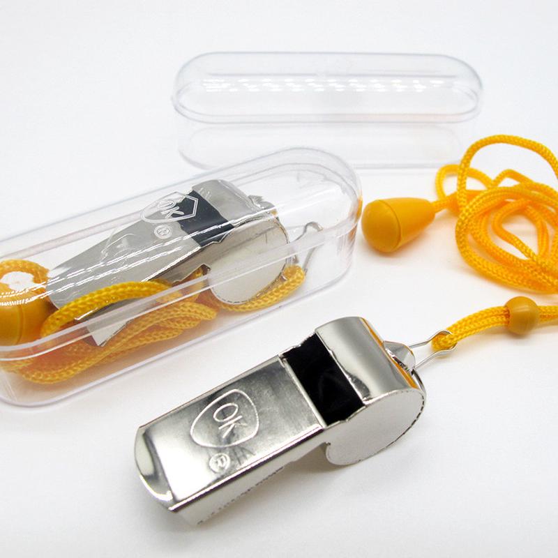 裁判口哨金属口哨不锈钢口哨体育老师哨子运动教练口哨OK哨子