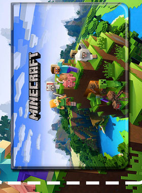 我的世界适用2025年华为Matepad11苦力怕Pro10.8保护套10.3畅享V7Pro平板SE10.4壳沙盘游戏10.1电竞男生礼物