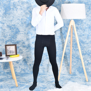 男秋裤 200d面膜紧身压力打底裤 上下开口包皮分离阻复秋 清仓价