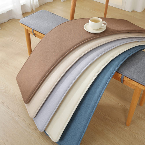 棉麻四季通用长凳坐垫