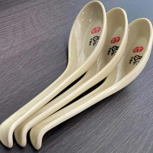餐厅家用密胺饭店福字仿瓷勺子