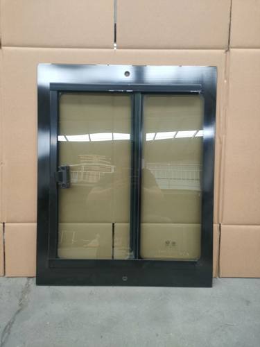 装载机车门玻璃改推拉窗铲车推拉窗四不像农用车推拉窗总成