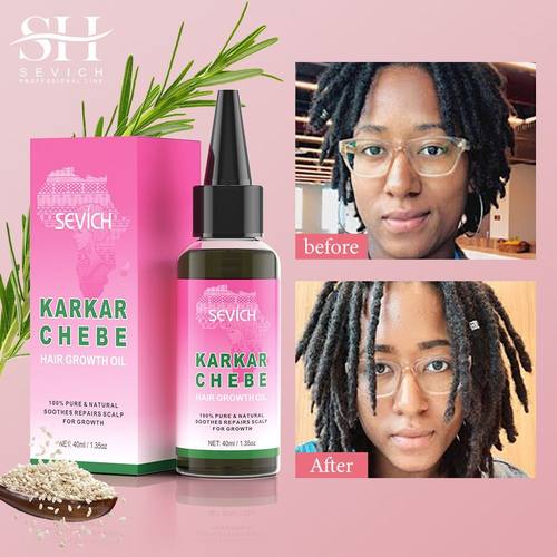 2024 Pure Natural Karkar Oil Set Chebe Hair Growth Oil