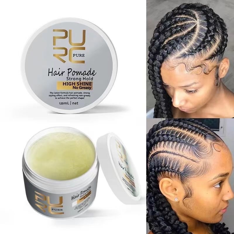 Edge Control 48 Hour Hold Natural Hair Styling Pomade Africa-封面