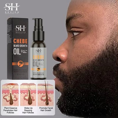 Natural Chebe Men Beard Growth Oil Fast Effective Hair Loss