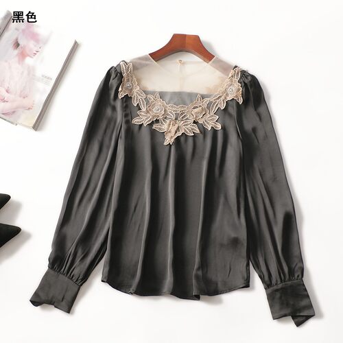 412564 秋上衣 深圳女中长款长袖套头.S.M.L.XL