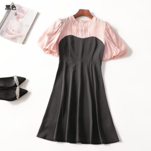 连衣裙 套头短袖 246553 天丝夏长款