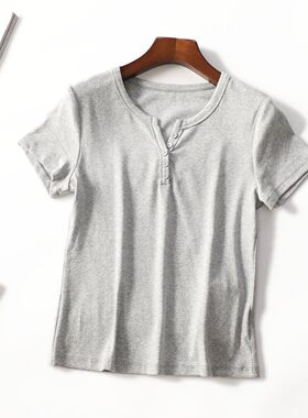 249207 夏T恤 女中长款短袖套头.L.XL.2XL.3XL.4XL