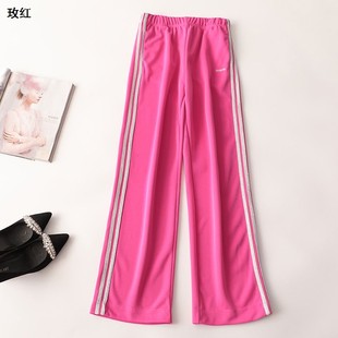 休闲裤 秋长款 好面料欧货休闲阔腿女裤 244030超值南油高货女装