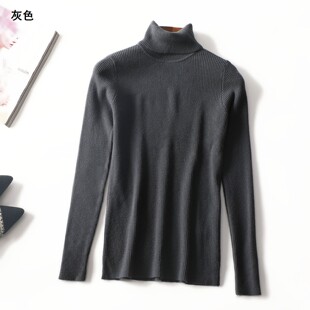 247832 秋针织衫 女中长款长袖套头.M