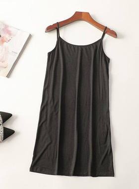 411200 夏吊带 深圳女中长款V领