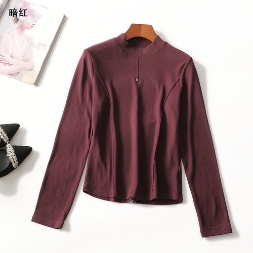 504694 清仓春打底衫 女中长款长袖套头.L.2XL