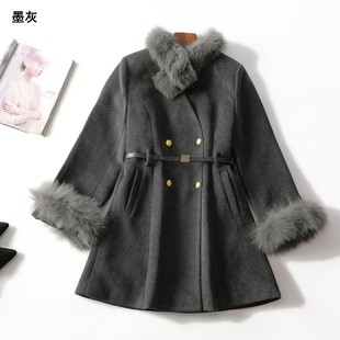 【次品】413291 羽绒服腰带不同