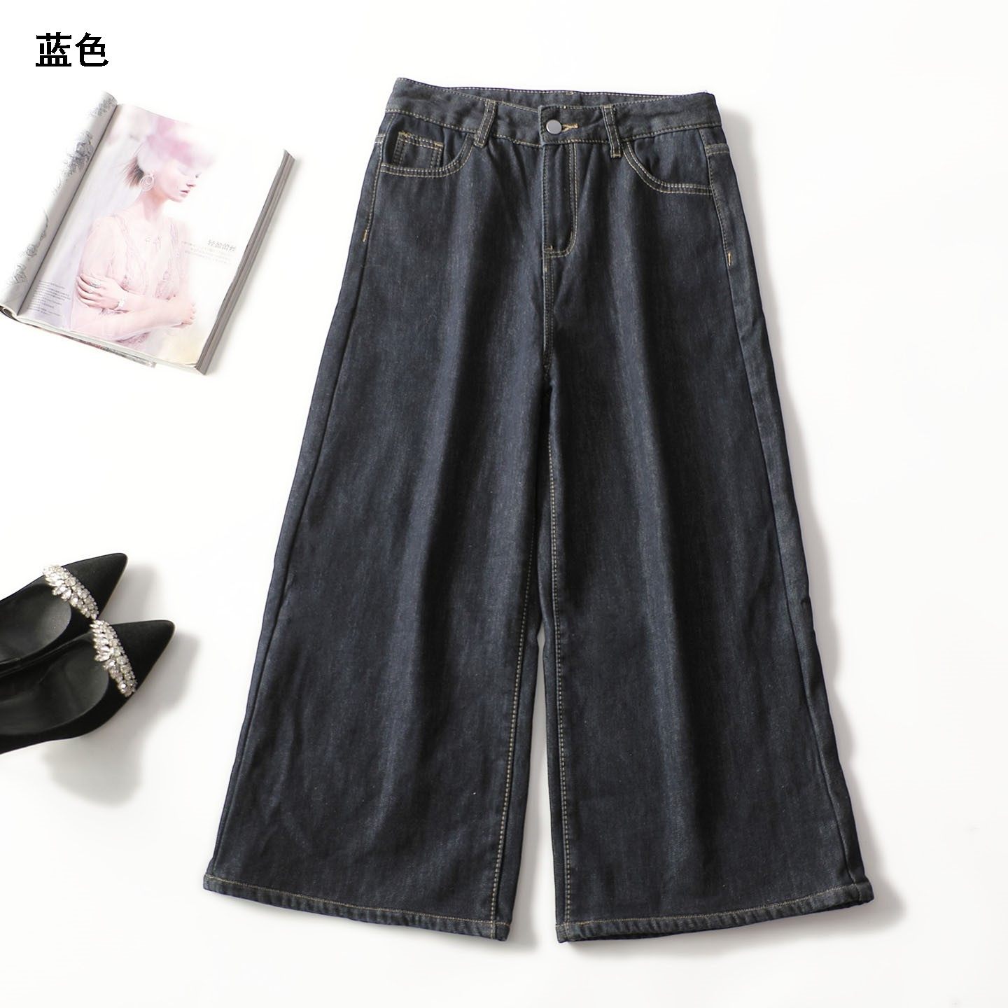 413496 冬九分加绒牛仔裤,女装/女士精品,牛仔裤,淘宝优惠券,粉丝福利购,淘宝优惠卷