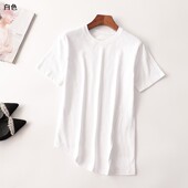 圆领短袖 409467亏本清货南油高端轻奢高档女装 夏中长款 T恤