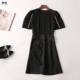 238322 圆领清仓 短袖 夏连衣裙 女长款