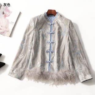 【次品】412497 外套内里抽丝扣不同