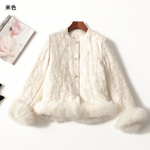 【次品】245090 羽绒服袖口脱纱